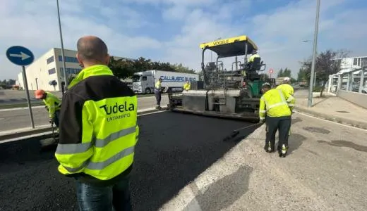Tudela inicia el asfaltado de los polígonos Las Labradas y Montes de Cierzo del 13 al 20 de octubre