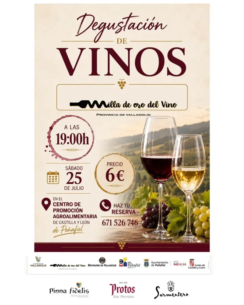 Degustación de vinos de la D.O. Ribera del Duero en el Centro de Promoción Agroalimentario