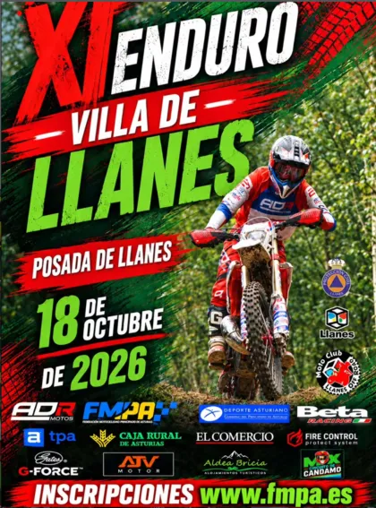 La XI edición del Enduro 'Villa de Llanes' recorrerá Posada de Llanes el 18 de octubre