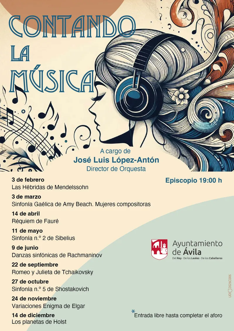 Ávila acerca la música clásica con el ciclo 'Contando la música'