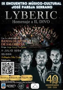 Salobreña celebra el IX Encuentro Músico-Cultural José Pareja Serrano con la Banda Municipal y LYBERIC