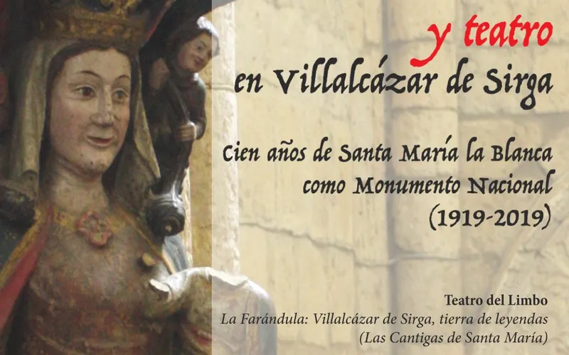 Villalcázar de Sirga celebra la riqueza de su patrimonio con un ciclo teatral