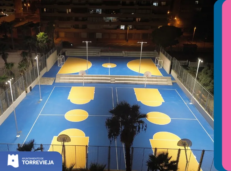 Torrevieja reabre tres pistas deportivas renovadas con una inversión de más de 640.000 euros