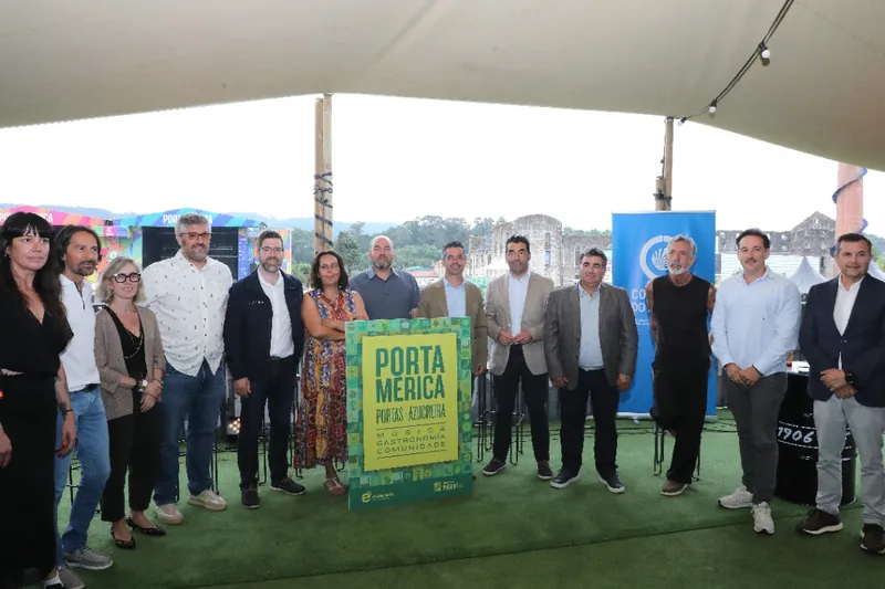 Luis López destaca Portamérica como referente cultural, turístico y sostenible en las Rías Baixas