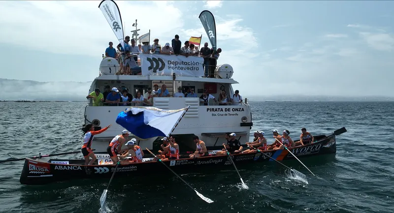 Chapela hace historia en la Bandeira Deputación de Pontevedra con doblete