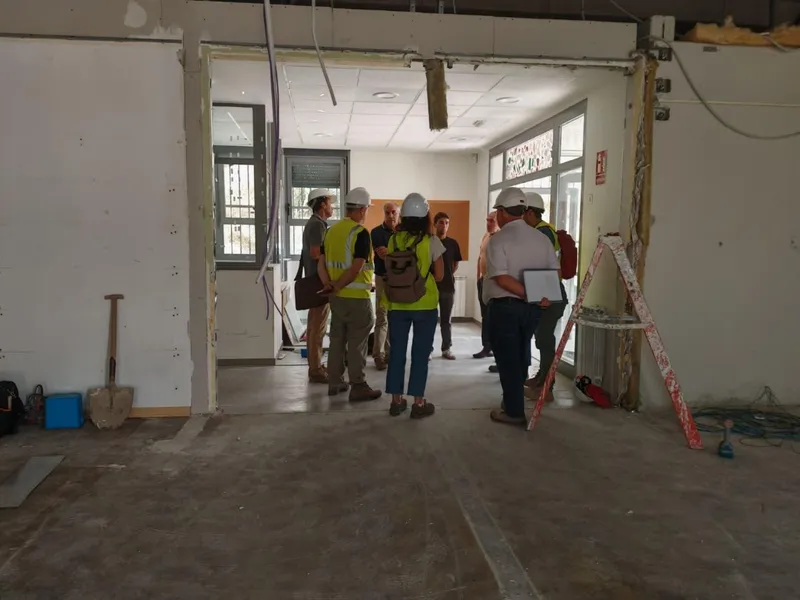 Calatayud inicia la cimentación del nuevo edificio del colegio Segeda en agosto