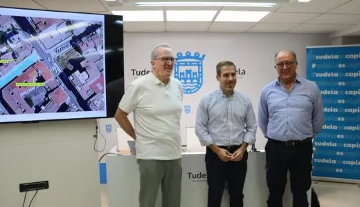 Tudela renueva la calle Manresa con un ascensor y mejoras de accesibilidad