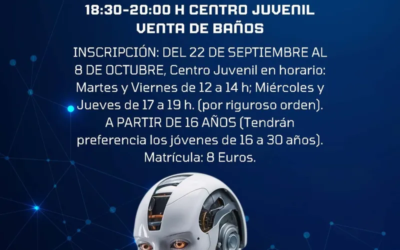Venta de Baños impulsa la formación en Inteligencia Artificial y Robótica para jóvenes