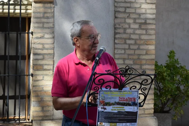Juan Vidal pregonará la Feria de Daimiel 2026 con un discurso centrado en la memoria colectiva