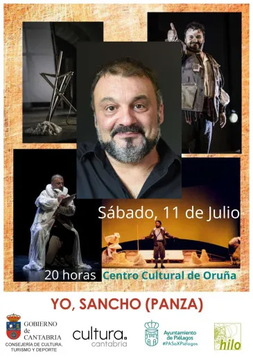 Oruña acoge el espectáculo teatral 'Yo, Sancho (Panza)' dentro del programa 'Cultura y Territorio 2026'