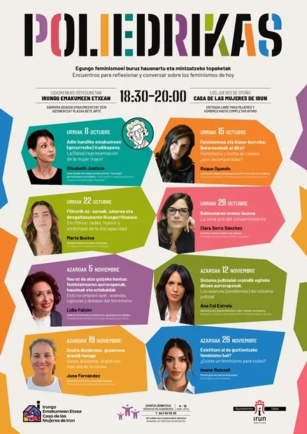 Irun acoge el ciclo 'Poliedrikoak' para reflexionar sobre feminismos