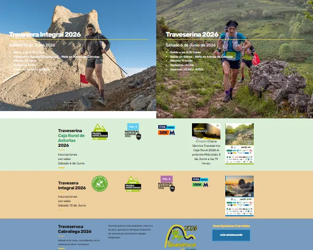 Cabrales anuncia la Travesera, Traveserina y Traveseruca 2026