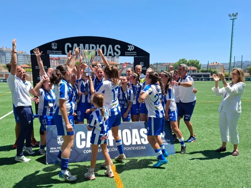 El CD Valladares se corona campeón de la Copa Diputación femenina