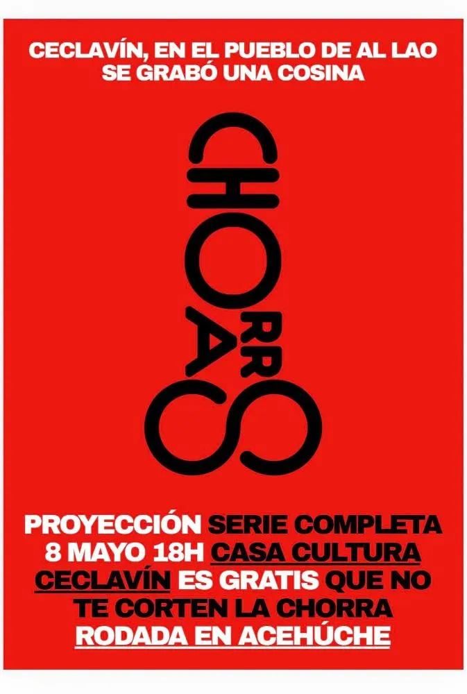 Ceclavín proyecta la serie acehucheña "Chorras" este viernes en la Casa de la Cultura
