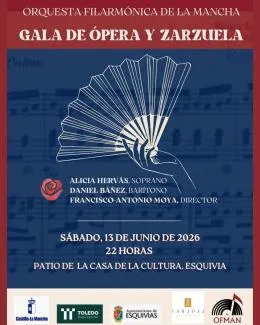 Esquivias celebra una Gala de Ópera y Zarzuela el 13 de junio