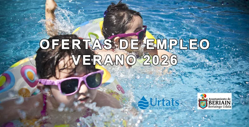 Beriáin busca socorristas, conserjes y personal de control de accesos para sus piscinas de verano