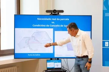 Xunta y Concello de Santiago chocan por la ampliación del Colexio Quiroga Palacios