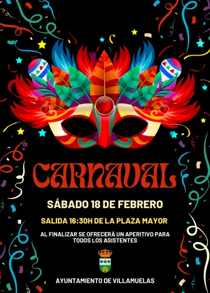 Villamuelas celebra su Carnaval 2023 con actividades en la Plaza Mayor