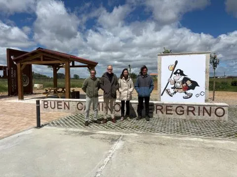 Itero de la Vega mejora su área de descanso para peregrinos con 47.000 euros