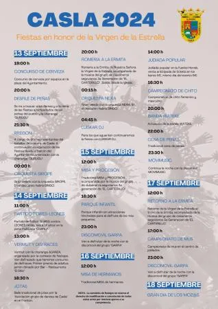 Casla celebra sus fiestas patronales con un variado programa de actividades