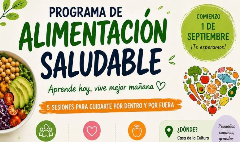 Burjassot celebra talleres gratuitos de alimentación saludable en septiembre