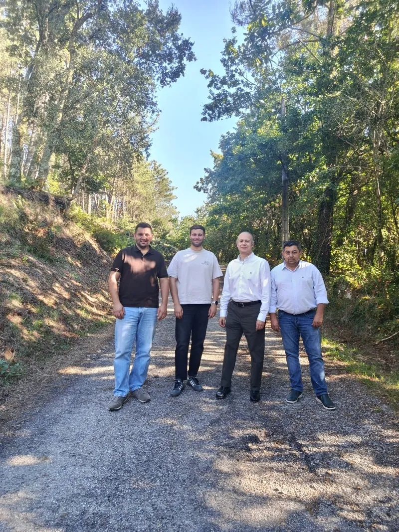 La Diputación de Pontevedra destina 570.000 euros a asfaltar 25 vías en Tomiño