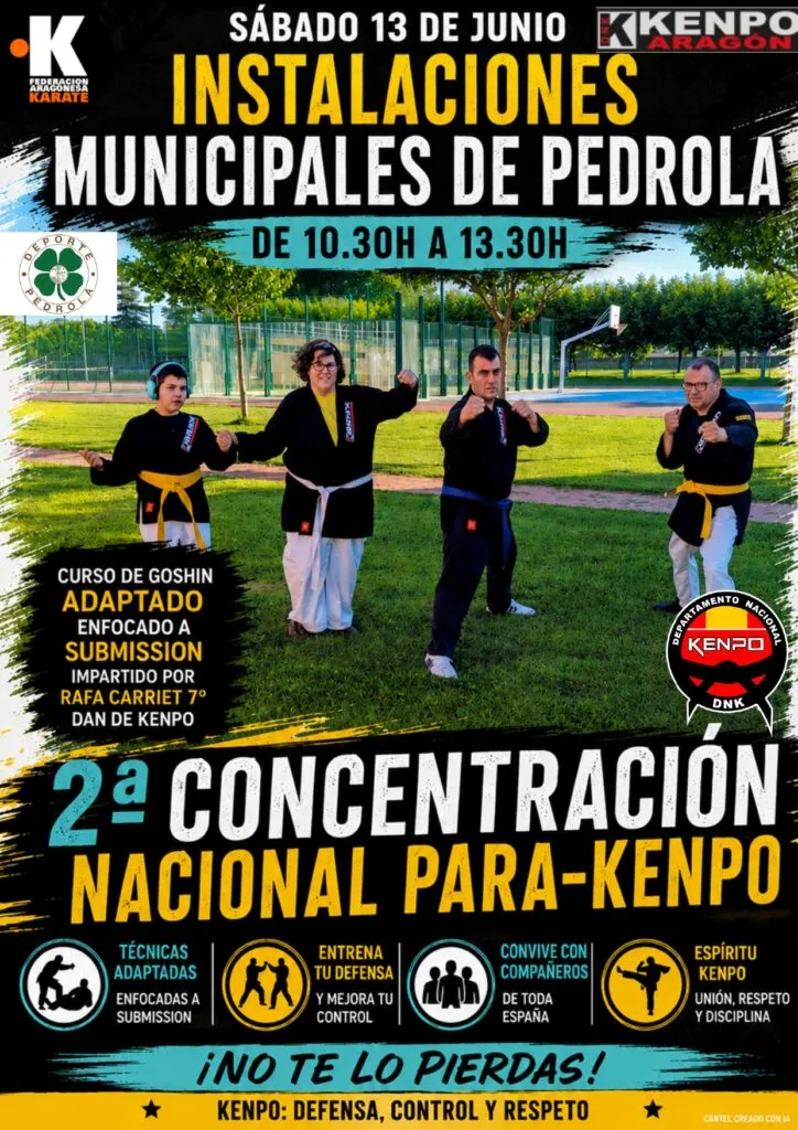 Pedrola se convierte en epicentro nacional del Para-Kenpo con la 2ª Concentración Nacional