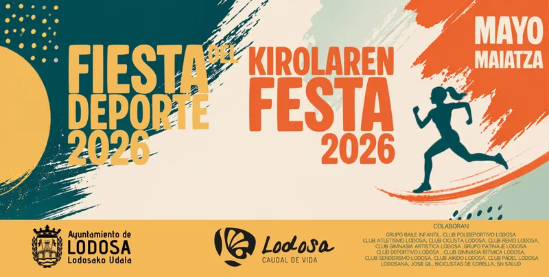 Lodosa celebra la Fiesta del Deporte con un fin de semana de actividades