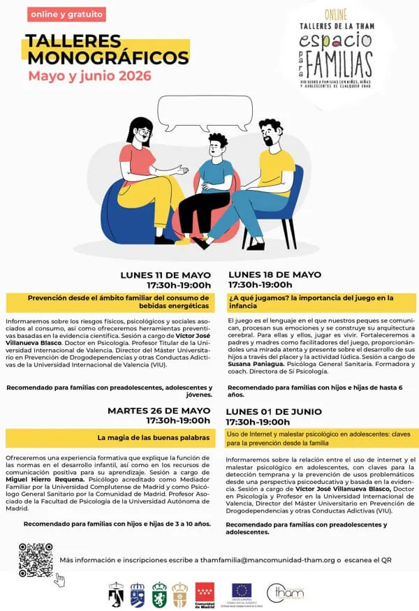 Moralzarzal ofrece taller online sobre uso seguro de internet para adolescentes