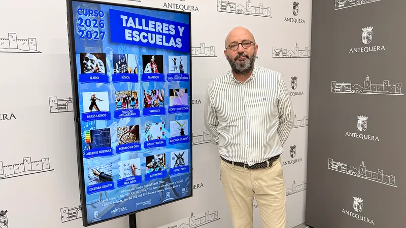 Antequera lanza su oferta de talleres culturales para el curso 2026-2027