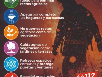 Antequera lanza campaña de prevención contra el calor y los incendios forestales