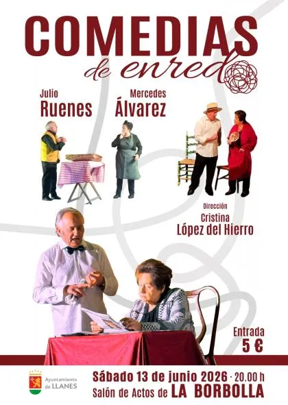 La Borbolla acoge un espectáculo de "Comedias de enredo" y recital poético