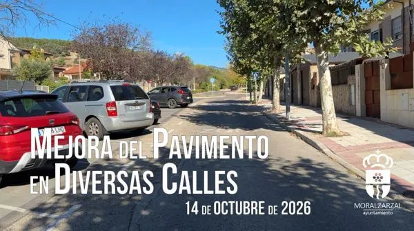 Moralzarzal licita la reparación de pavimento en cuatro calles con más de 158.000 euros