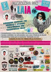 Alalpardo se une a la causa solidaria 'Caminando con Laia' con una jornada motera