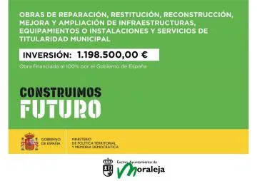 Moraleja destina 1,2 millones de euros a la mejora de infraestructuras municipales