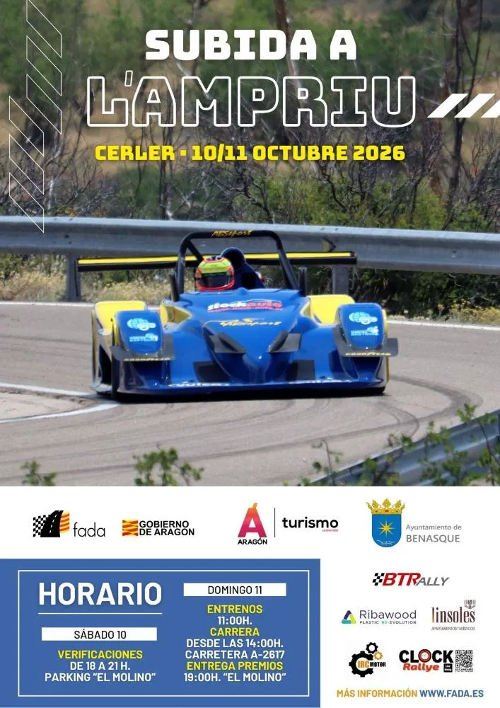 Cerler acoge la Subida al Ampriu, un fin de semana de motor y espectáculo