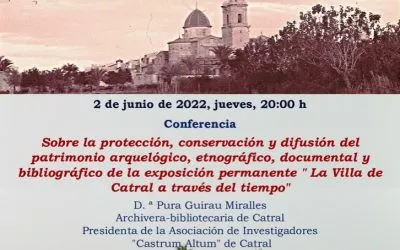 Catral concluye sus Jornadas sobre Patrimonio Histórico-Artístico con un repaso a su historia