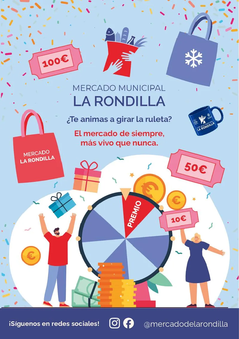 El Mercado de La Rondilla en Valladolid celebra su primer aniversario con ampliación de puestos y premios