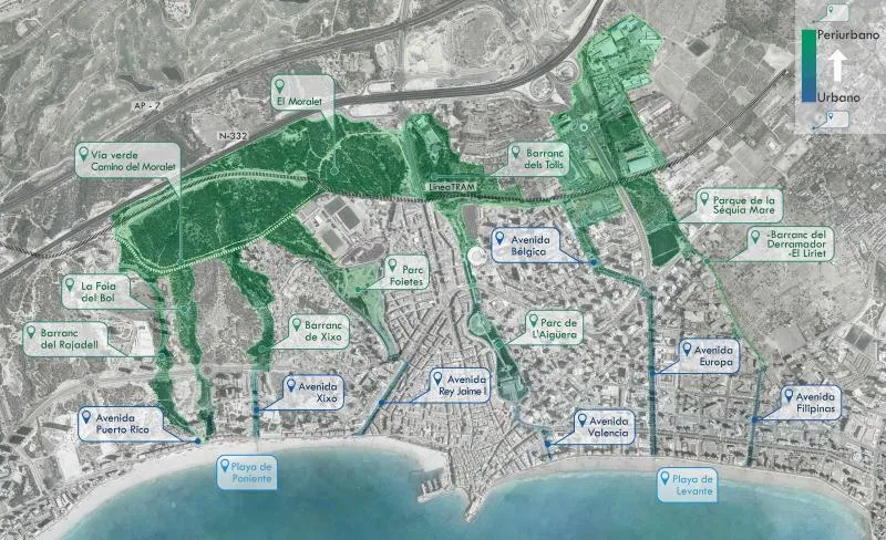 Benidorm detalla la estrategia EDUSI para la transformación urbana y natural de la ciudad
