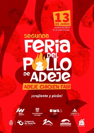 Adeje celebra la Segunda Feria del Pollo con degustaciones y espectáculos