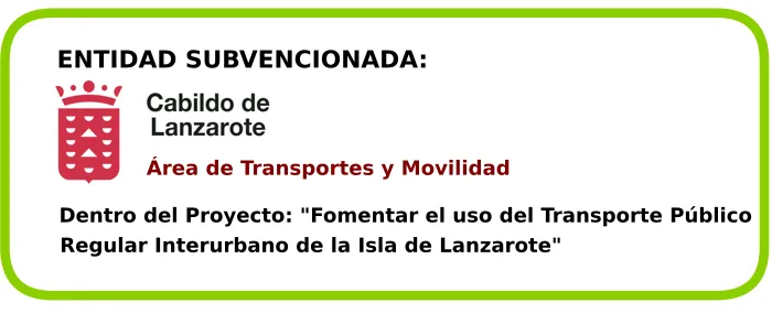 Arrecife facilita el acceso a información sobre transporte público con mapa interactivo y horarios