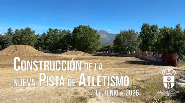 Moralzarzal inicia las obras de su nueva pista de atletismo con una inversión de 827.000 euros