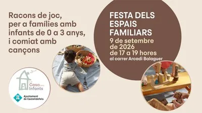 Castelldefels celebra la Festa del Cor para mostrar su proyecto educativo infantil