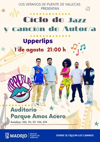 Madrid celebra el Ciclo de Jazz y Canción de Autor/a en el Auditorio Parque Amós Acero