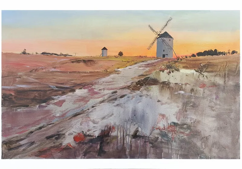 Paco Rojas gana el VII Concurso de Pintura Rápida de Mota del Cuervo