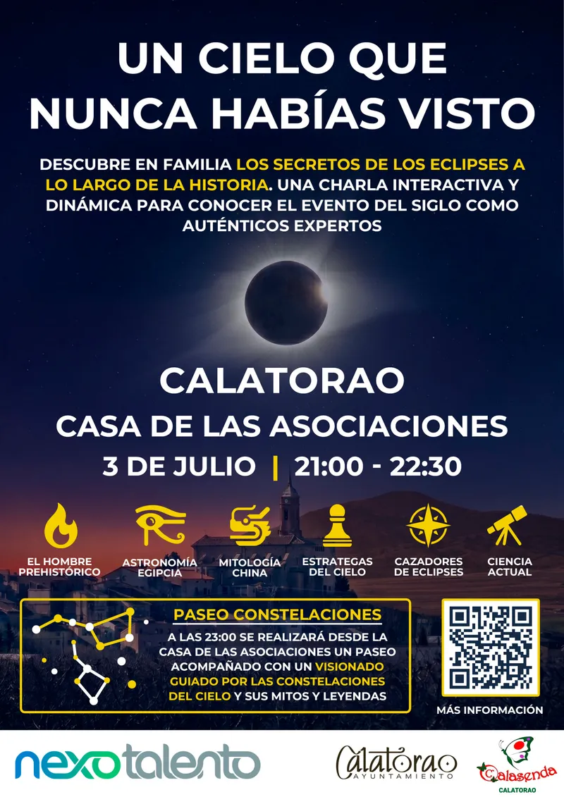 Calatorao celebra una actividad astronómica para divulgar el conocimiento del cosmos