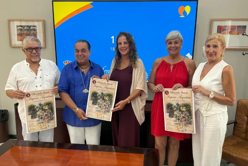 Benalmádena honra a Imperio Argentina con ofrenda floral en el 23 aniversario de su fallecimiento