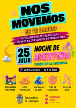 Guadalajara celebra el 'Sábado de Aventura' para jóvenes en el Parque de la Concordia