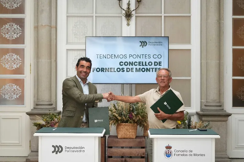 La Diputación de Pontevedra destina 220.800 euros a la urbanización de la plaza de A Curuxeira en Fornelos de Montes