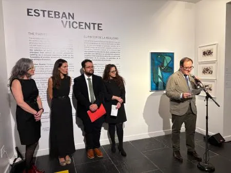 La obra de Esteban Vicente llega al Instituto Cervantes de Nueva York
